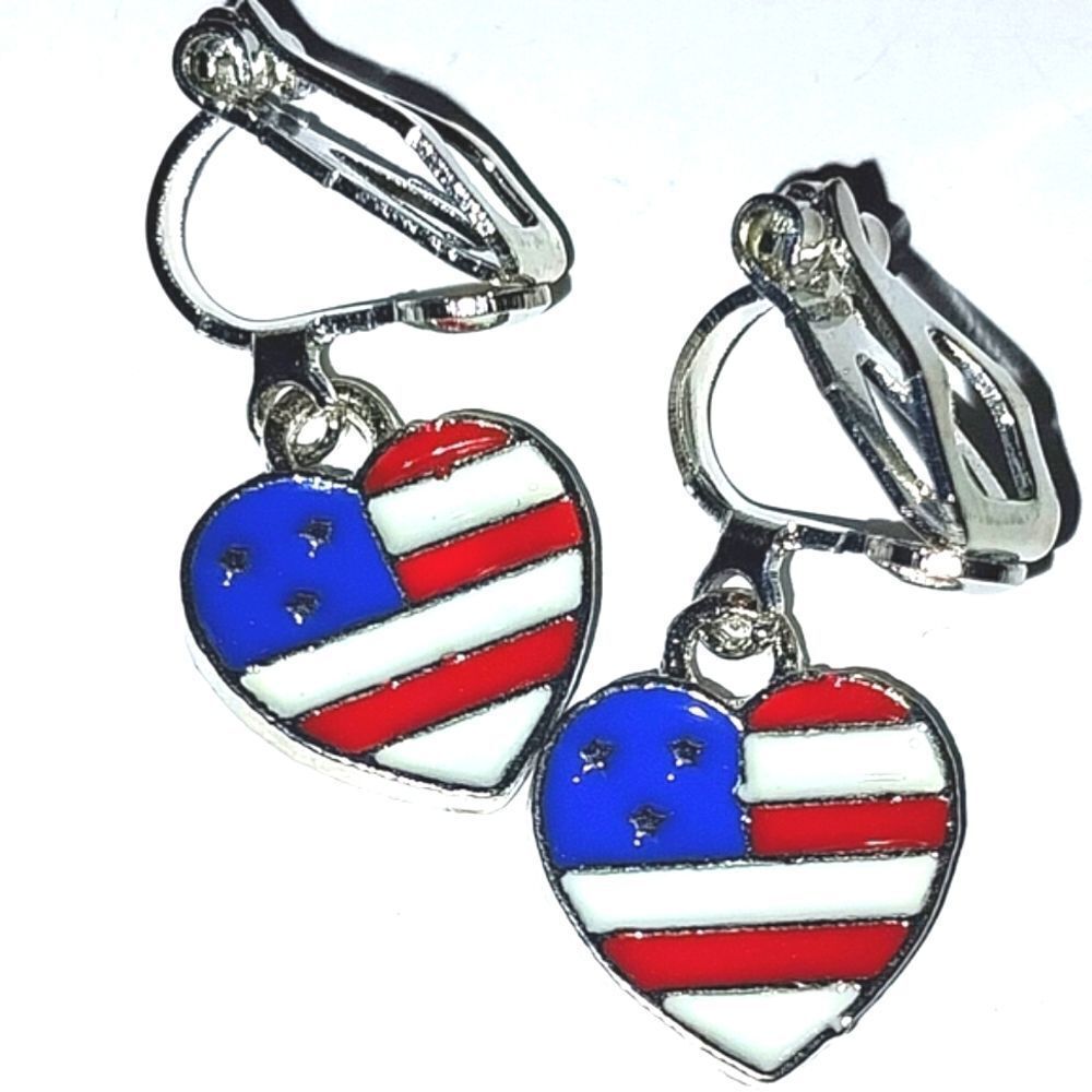 Hand Crafted Super cute kid's fashion clip-on earrings